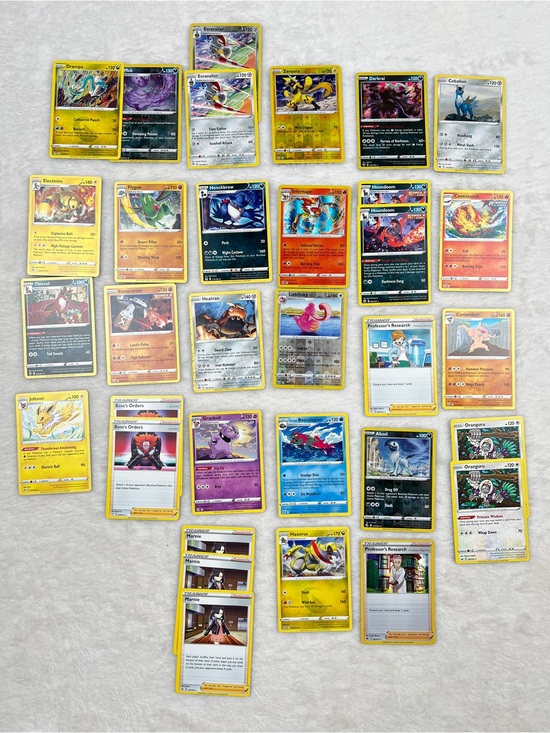 Pokemon Other - Pokémon Card Lot 33 Cards Holo Reverse Holo Promos Charmander Marnie